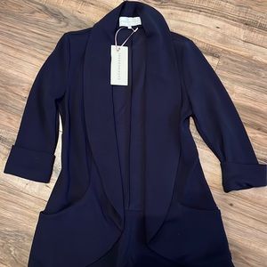 FRENCHMAUVE 3/4 Sleeve knit blazer - never worn, new with tags